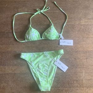 Gray Bandit bikini. Never worn, brand new with tags!